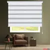 پرده زبرا طرح لاین لمه دار