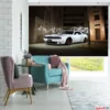 پرده چاپی طرح دوج چلنجر