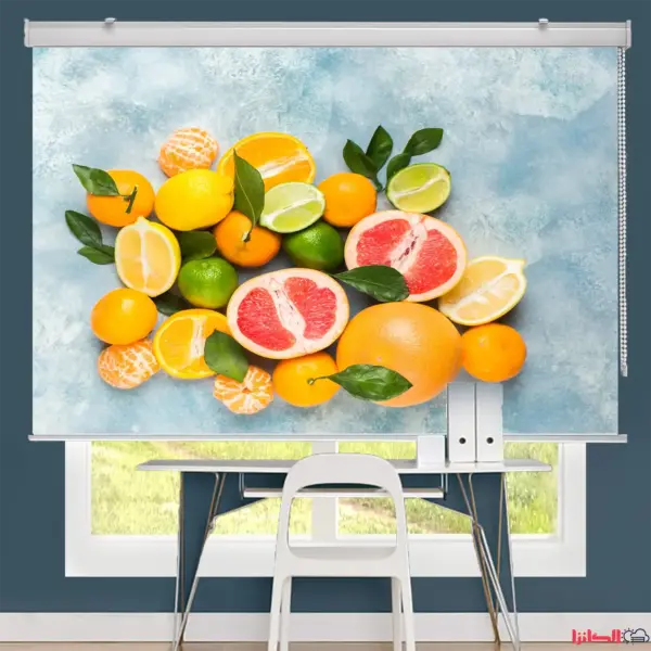 پرده چاپی مدل مرکبات
