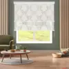 پرده دابل‌شید ژاکارد طرح داماسک ابریشمی