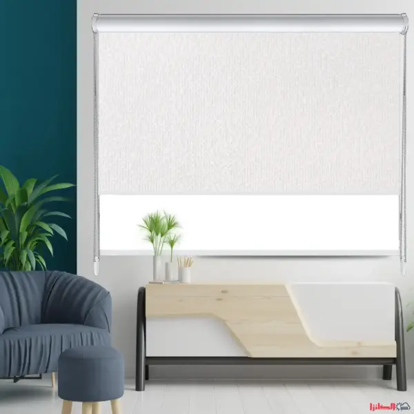 پرده دابل شید ریزبافت با اکلیل‌های میکرو